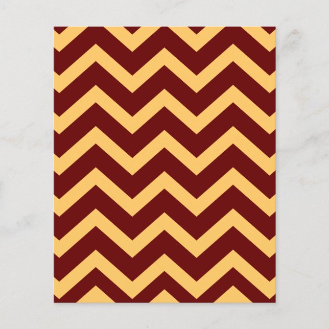 Gouden chevron patroon plakboek papier (Voorkant)