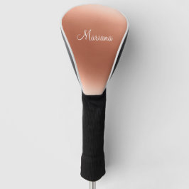 Gouden Chic Stijlvolle Gepersonaliseerde Golfheadcover