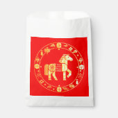 Gouden Chinees nieuwjaar 2026 Bedankzakje (Voorkant)