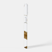 Gouden Chinese Draak Kunst | Mythisch Wezen Fantas iPhone 15 Case (Rechterkant)