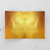 Gouden Chinese Drakenjaar Fu Fortune 2024 VGC Feestdagen Kaart (Binnen)