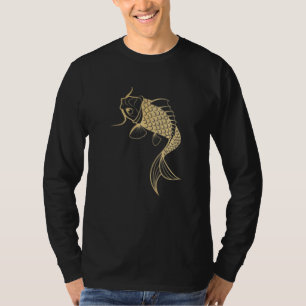 Gouden Chinese Karper Aziatische Japanse Koi Vis G T-shirt