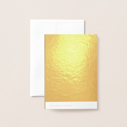 Gouden Chinese Papier-gesneden Ox Jaar 2021 Luxe G Folie Kaarten (Met envelop)