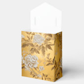 Gouden Chinoiserie Floral Favor Box Bedankdoosjes (Geopend)