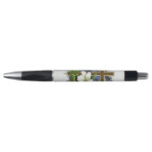 Gouden christelijk kruis pen (Voorkant)