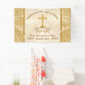 Gouden Christelijke 50e Jubileum Banner Personalis (Insitu)