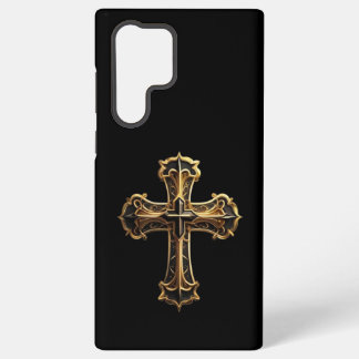 Gouden Christus's Kruis 2 Samsung Galaxy Hoesje