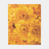 Gouden chrysant boeket deken (Voorkant)