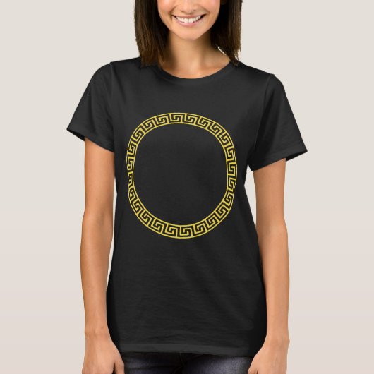 gouden cirkel oneindig t-shirt (Voorkant)