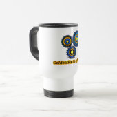 Gouden Cirkel Ontwerp Reisbeker (Voorkant links)