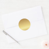 Gouden cirkel ronde sticker (Envelop)