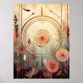 Gouden cirkel van het leven poster (Voorkant)