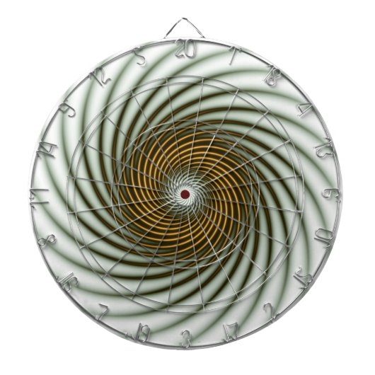 Gouden cirkelspin dartbord (Voorkant)