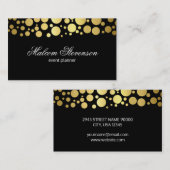 Gouden Cluster | Lux Shimmer Visitekaartje (Voorkant / Achterkant)