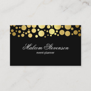 Gouden Cluster   Lux Shimmer Visitekaartje