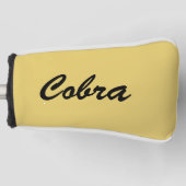 Gouden Cobra Golfheadcover (Voorkant)