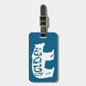 Gouden Colorado Beer Bagagelabel (Voorkant verticaal)