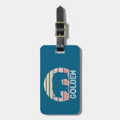 Gouden Colorado Retro Beer Bagagelabel (Voorkant verticaal)