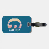Gouden Colorado Retro Beer Bagagelabel (Achterkant horizontaal)