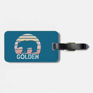 Gouden Colorado Retro Beer Bagagelabel