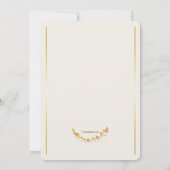 Gouden communiebloedwinebeker foto kaart (Achterkant)