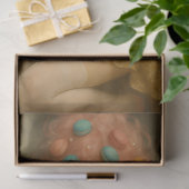 Gouden Confectie Muze – Macaron Rococo Decoupage Tissuepapier (Geschenk)
