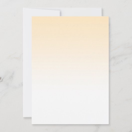 Gouden Confetti 20e Huwelijksjubileum Uitnodiging (Achterkant)