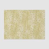 Gouden Confetti faux glitter verf Tissuepapier (Voorkant)