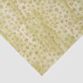 Gouden Confetti faux glitter verf Tissuepapier (Detail)