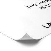 Gouden Confetti Harten Regen met Lavendel Bord Poster (Hoek)