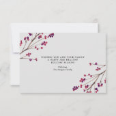 Gouden Confetti kerstkaarten Bedankkaart (Achterkant)