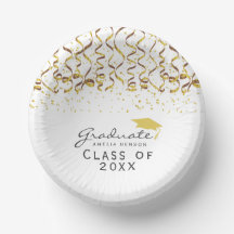 Gouden Confetti Klasse van Afstuderen