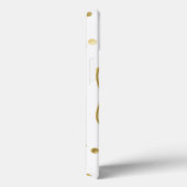 Gouden Confetti Monogram IPAD AIR Case (Achterkant / Rechts)