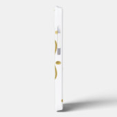 Gouden Confetti Monogram IPAD Case (Achterkant / Links)