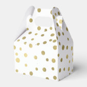 Gouden Confetti Stippen Bedankdoosjes (Achterkant)