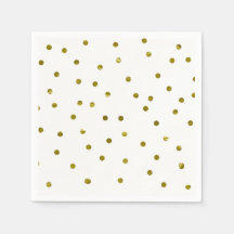 Gouden confetti stippen namaak folie modern chic e
