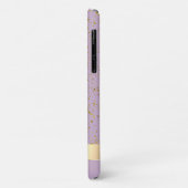 Gouden Confetti Streep Lotus Case-Mate iPhone Case (Achterkant/links)