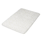 Gouden Confetti Waterverf Stippen Badmat (Gekanteld)