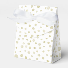 Gouden Confetti Waterverf Stippen Favoriet Box Bedankdoosjes