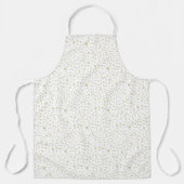 Gouden Confetti Waterverf Stippen Keuken Schort (Voorkant)
