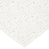 Gouden Confetti Waterverf Stippen Tafelloper (Hoek)