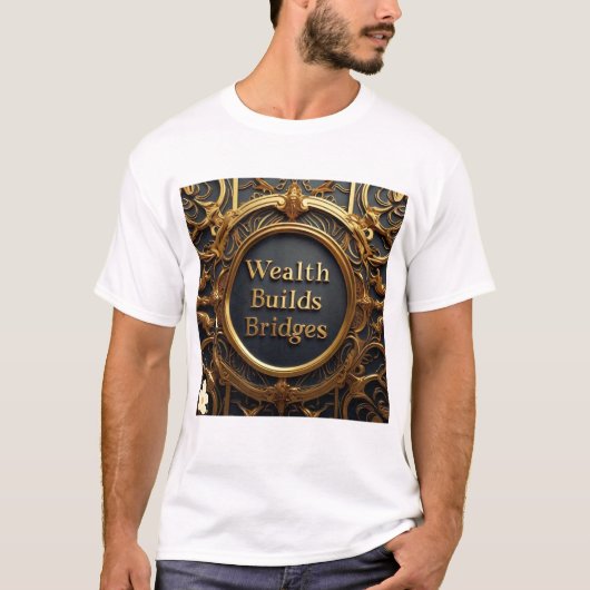 "Gouden connecties" T-shirt (Voorkant)