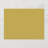 Gouden Cupido's Elegante Script Bewaar de Datum Briefkaart (Achterkant)