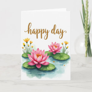 Gouden Dag Kunstkaart Kaart