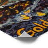 Gouden Dagen, Fairbanks Alaska Poster (Hoek)