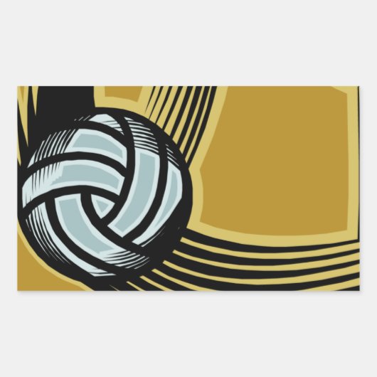 Gouden Dagen - Rechthoekige Sticker (Voorkant)