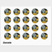 Gouden Dagen - Ronde Sticker (Vel)