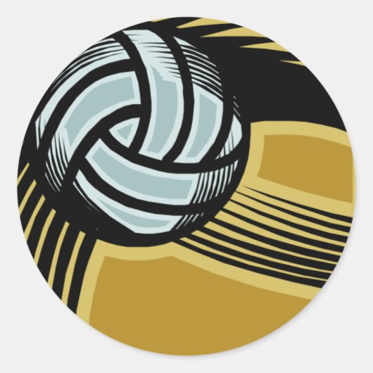 Gouden Dagen - Ronde Sticker (Voorkant)