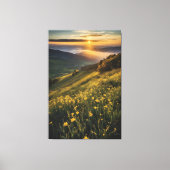 Gouden Dageraad Canvas Afdruk (Voorkant)