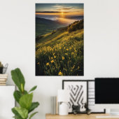Gouden Dageraad Poster (Thuiskantoor)